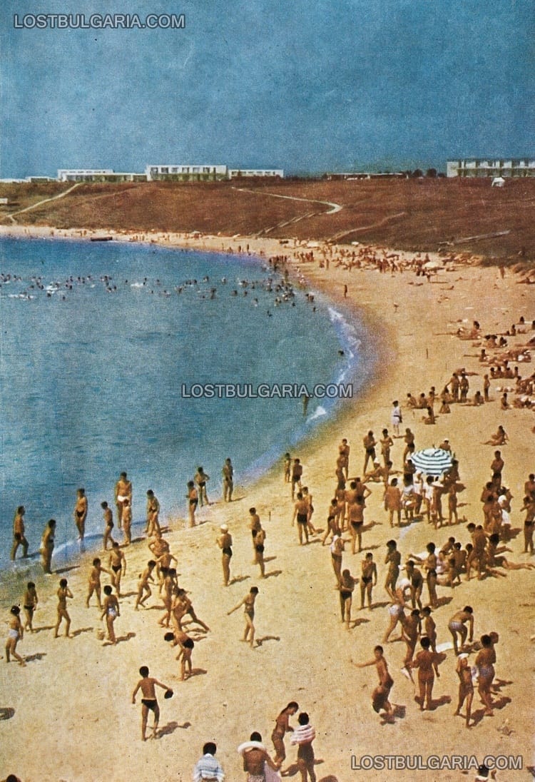Равда, плажът, 60-те години на ХХ век