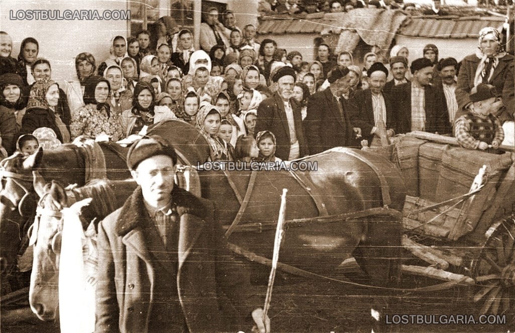 Български турци по време на сватба в Разградско, 50-те години на ХХ век