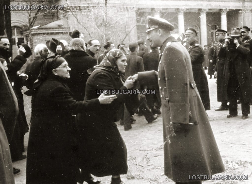 Н.В.Цар Борис III на шествие по повод присъединението на Тракия, Македония и западните покрайнини, 1942г.