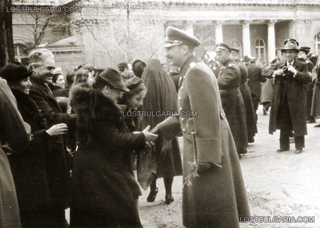 Н.В.Цар Борис III на шествие по повод присъединението на Тракия, Македония и западните покрайнини, 1942г.