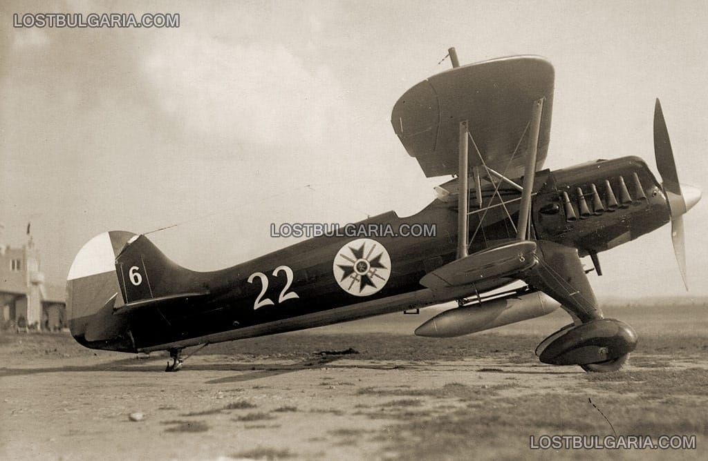 Български изтребител Хейнкел ХЕ 51 (Heinkel He51)