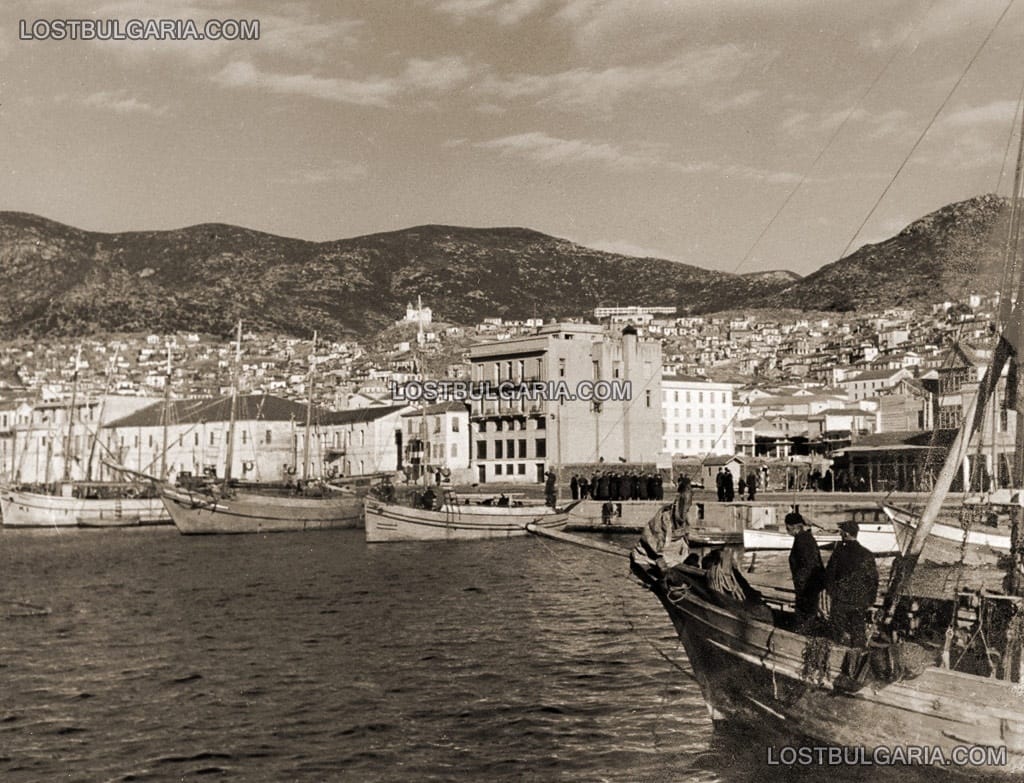 Кавала, пристанището, 40-те години на ХХ век