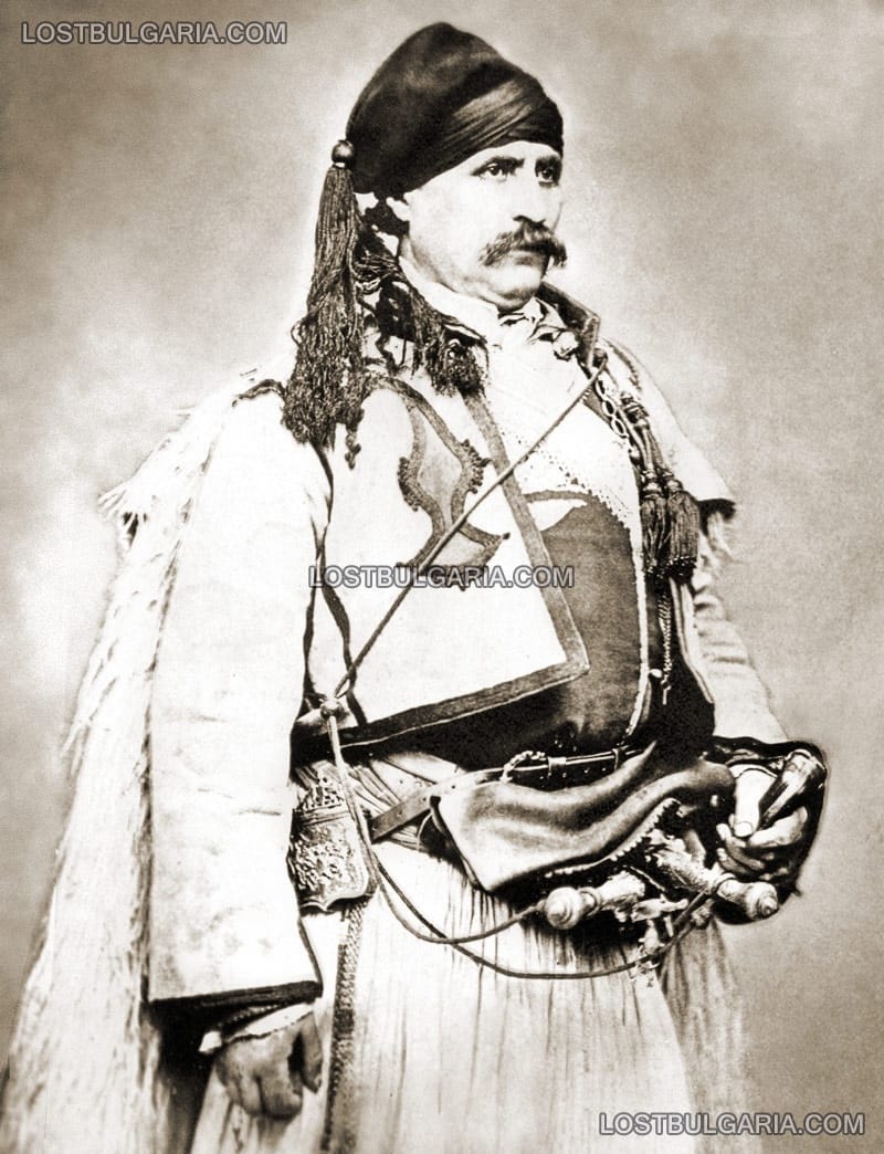 Дядо Ильо войвода, участник в Първата българска легия и Руско-турската война, съратник на Раковски, Белград, 1867 г.