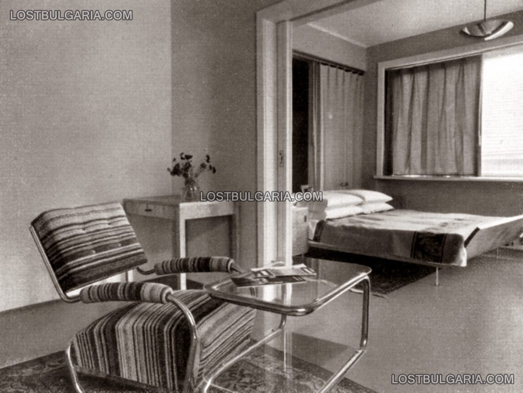 Стая в хотел "Славянска беседа", София, 1939г.