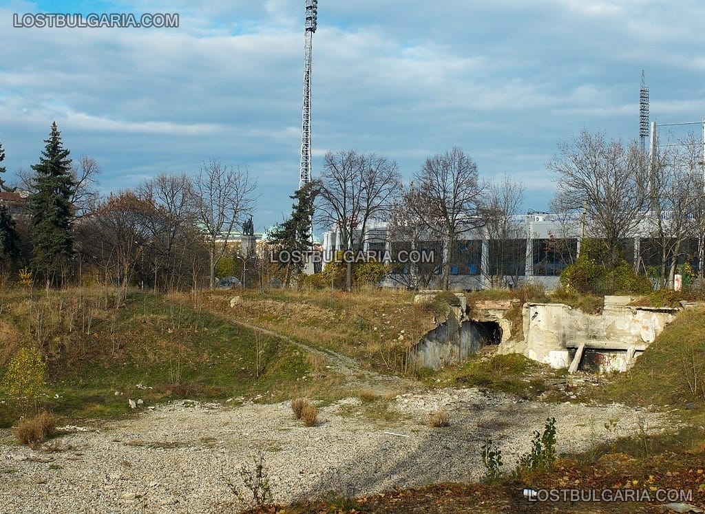София, мястото на ледената пързалка до стадион "Васил Левски" - наши дни
