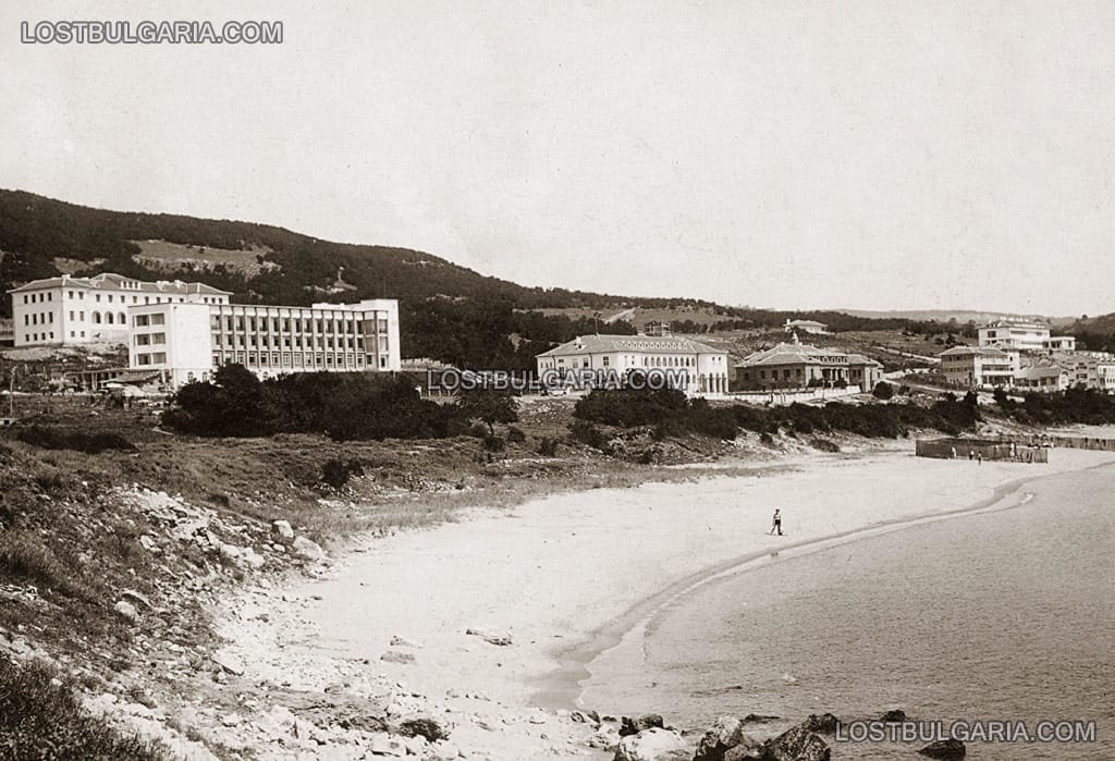 Обзор, почивните станции и плажа, 30-те години на ХХ век