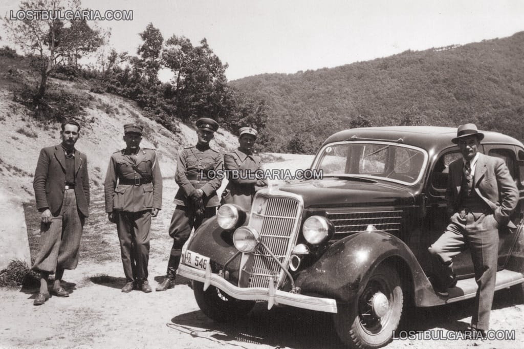 На границата с Гърция, български и гръцки офицери, 30-те години на ХХ век