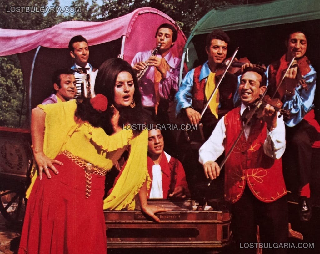 Цигански оркестър, участник в програмата на ресторант "Цигански табор", Златни пясъци, 70-те години на ХХ век