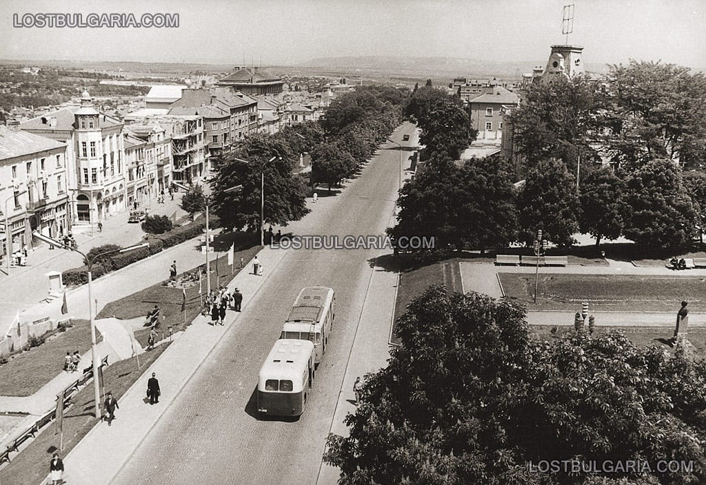 Шумен, улица "Славянска", 60-те години на ХХ век