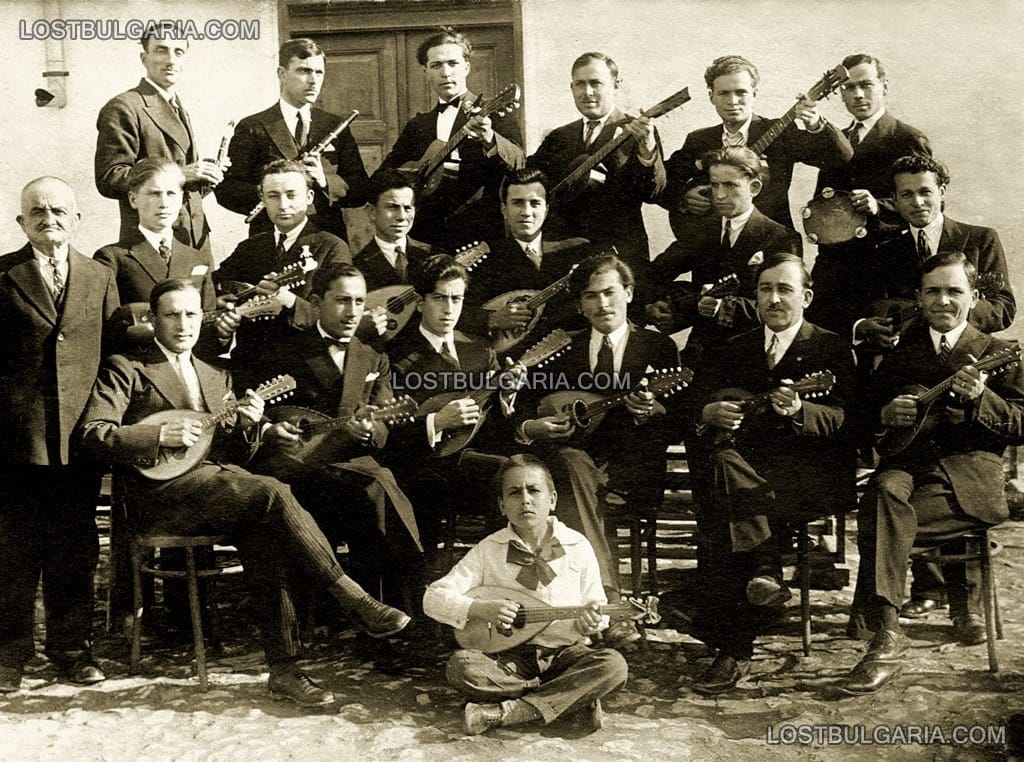 Български турци - самодеен, мандолинен оркестър, Добрич 1931 г.