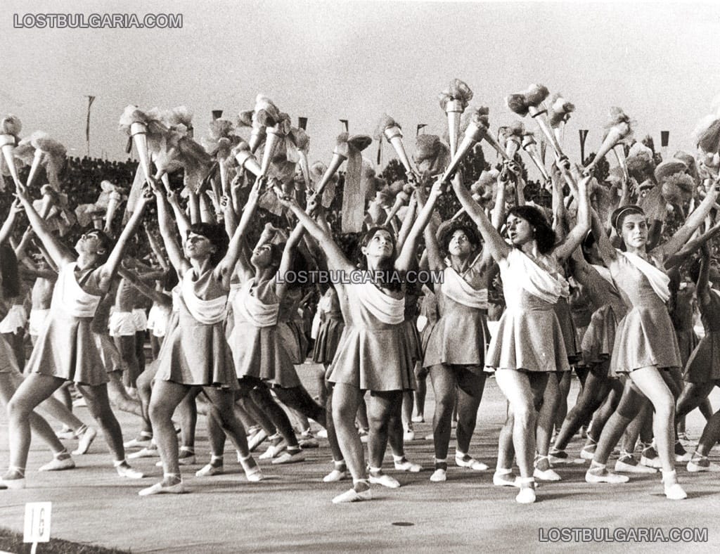 Участнички в Световния младежки фестивал в София през 1968г.
