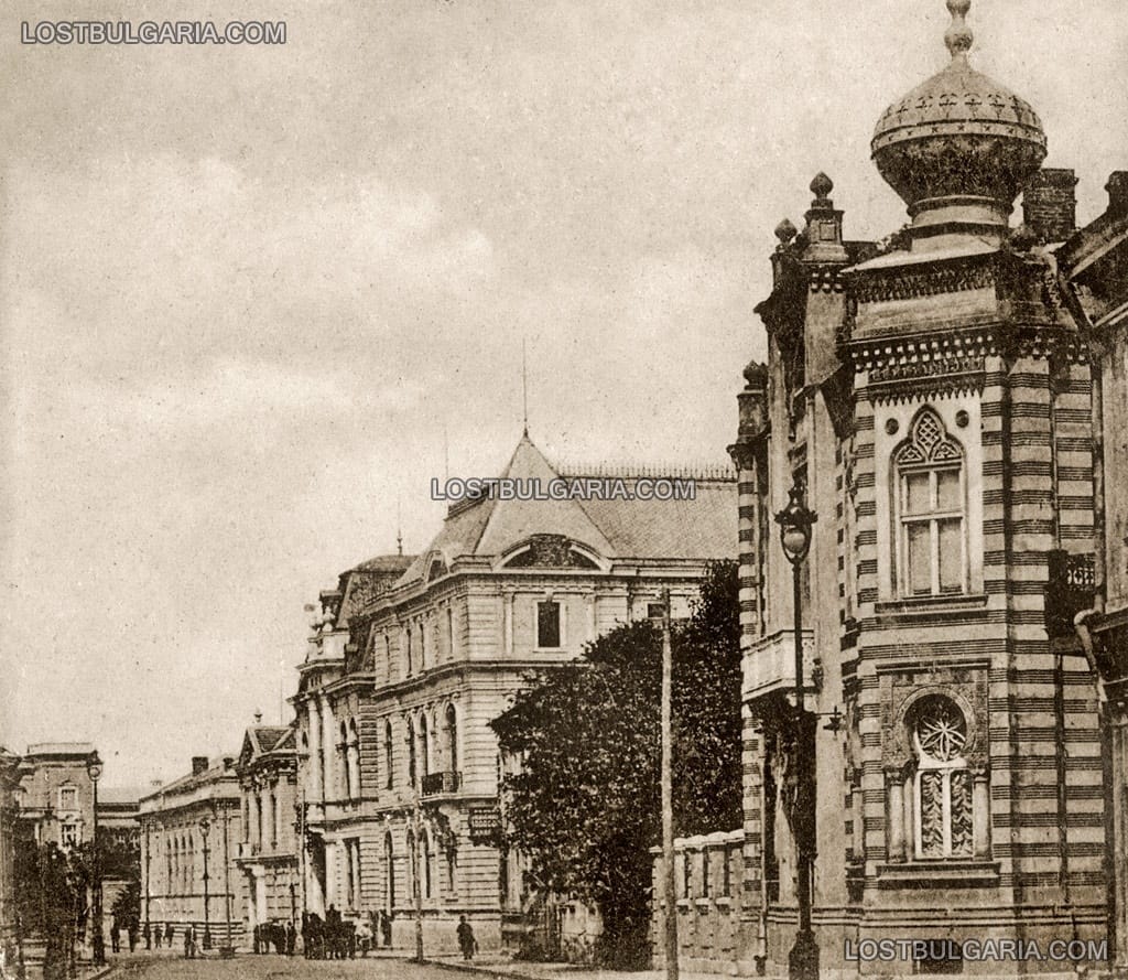 София, къщата на генерал Георги Вазов на ъгъла на ул. "Раковски" и ул. "Гурко", построена през 1902г. и разрушена през 1938г.