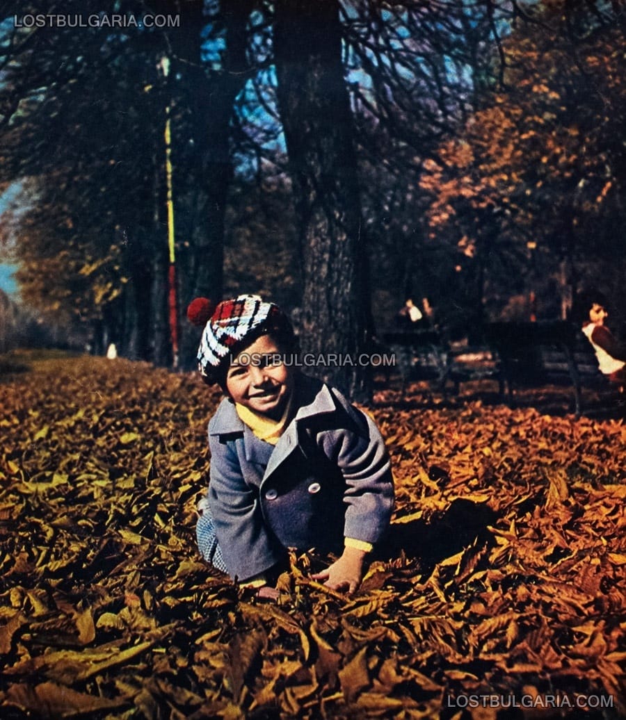 Есен в Борисовата градина (тогава Парк на свободата), 1965г.