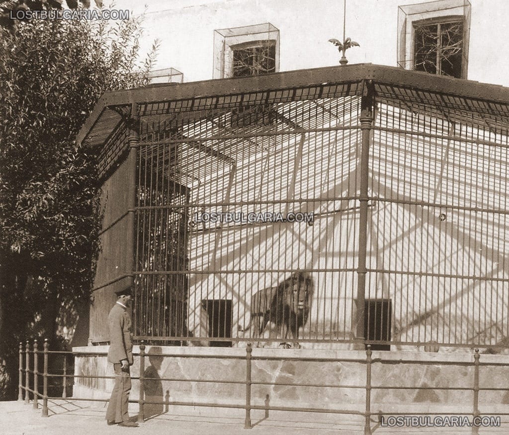 Старата - Царската зоологическа градина, София, около 1910 г.