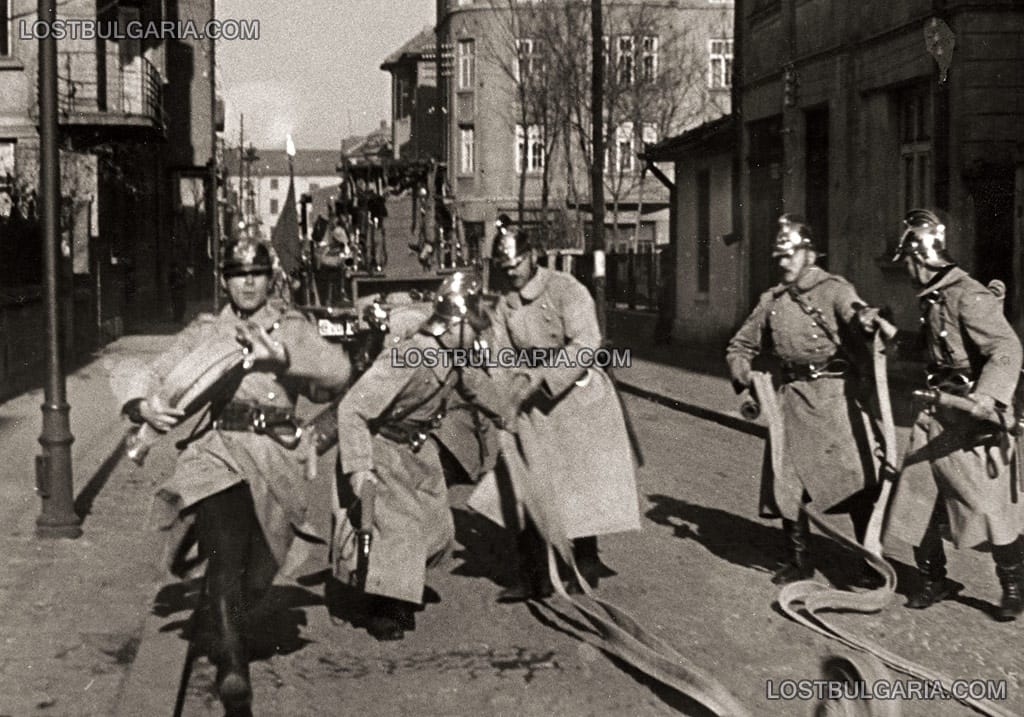 София, пожарната команда в действие, 30-те години на ХХ век