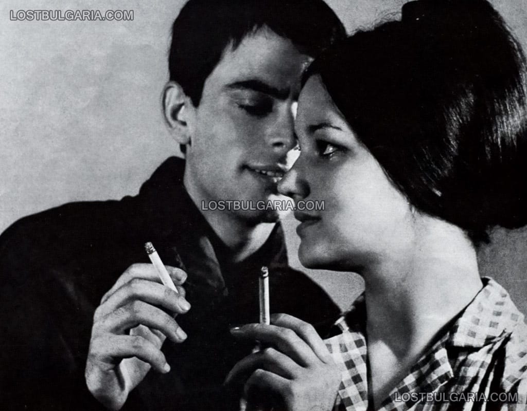 Реклама на цигари за Булгартабак, 1967г.