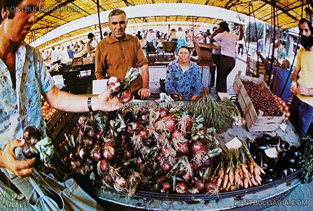 София, пазар "Георги Кирков" (Женски пазар) 1987г.