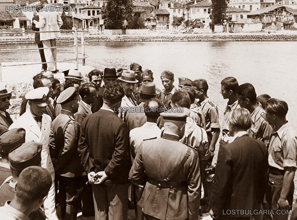 Посещение на министър-председателя проф. Богдан Филов в Охрид, 1941г.