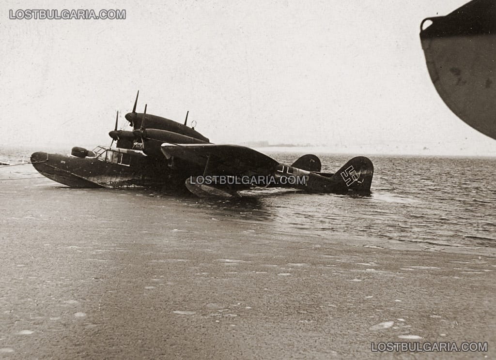 Германски водосамолет Blohm und Voss 138<br />
Seedrache (морски дракон), на летище Пейнерджик (днес Чайка) край Варненското езеро