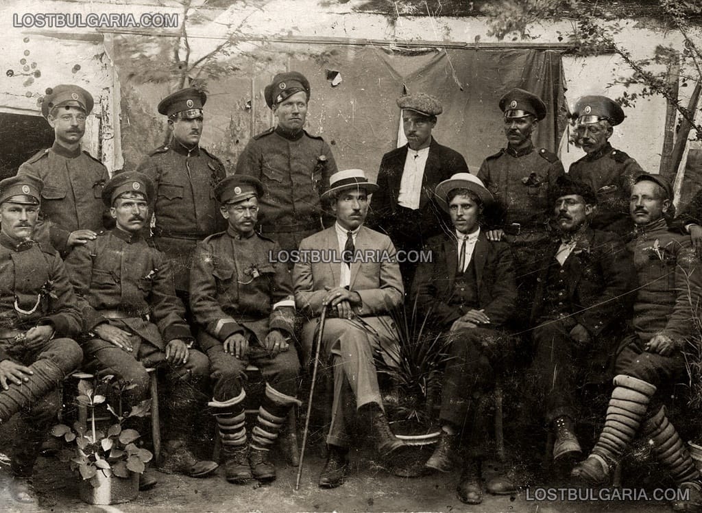 Старши горски служители от лесничейството в Якоруда, 20-те години на ХХ век