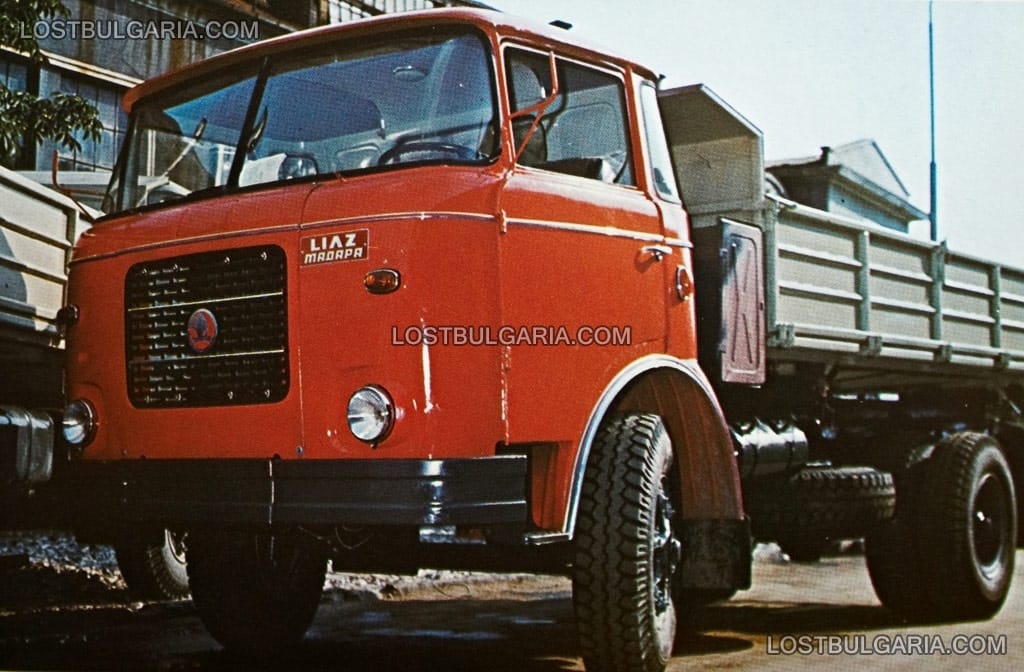 Камион "Шкода - Мадара", произведен в завод "Мадара" в Шумен, 80-те години на ХХ век