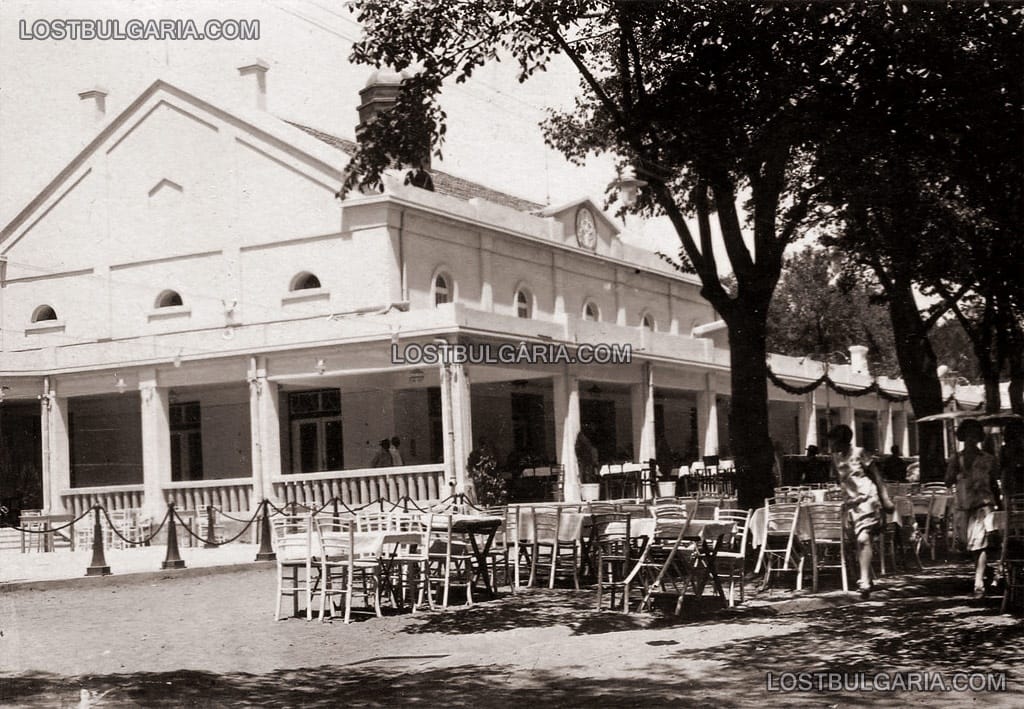 Варна, казиното с ресторанта в Морската градина, 30-те години на ХХ век