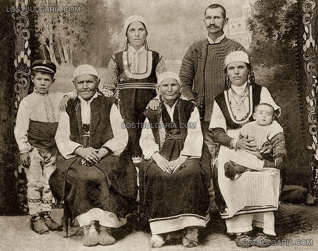 Семейство от Софийско, края на XIX век