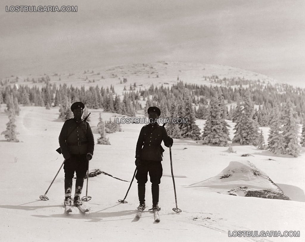 Планински патрул на ски - неизвестно къде, 30-те години на ХХ век