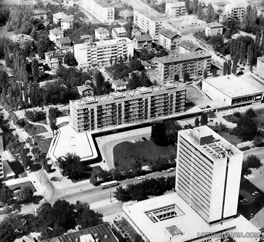 София, хотел "Плиска", кино "Изток" и Цариградско шосе през 60-те години на ХХ век