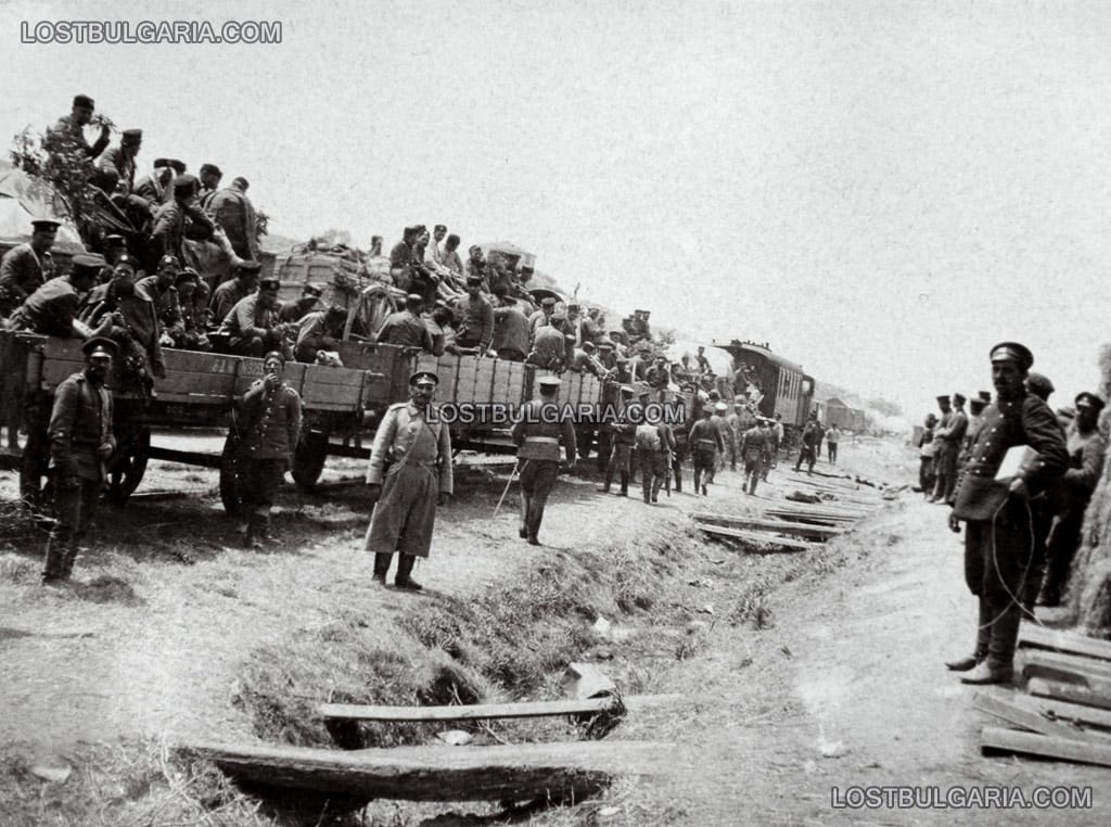 Пристигане на войската и опълчението в Чорлу, 1912 г.