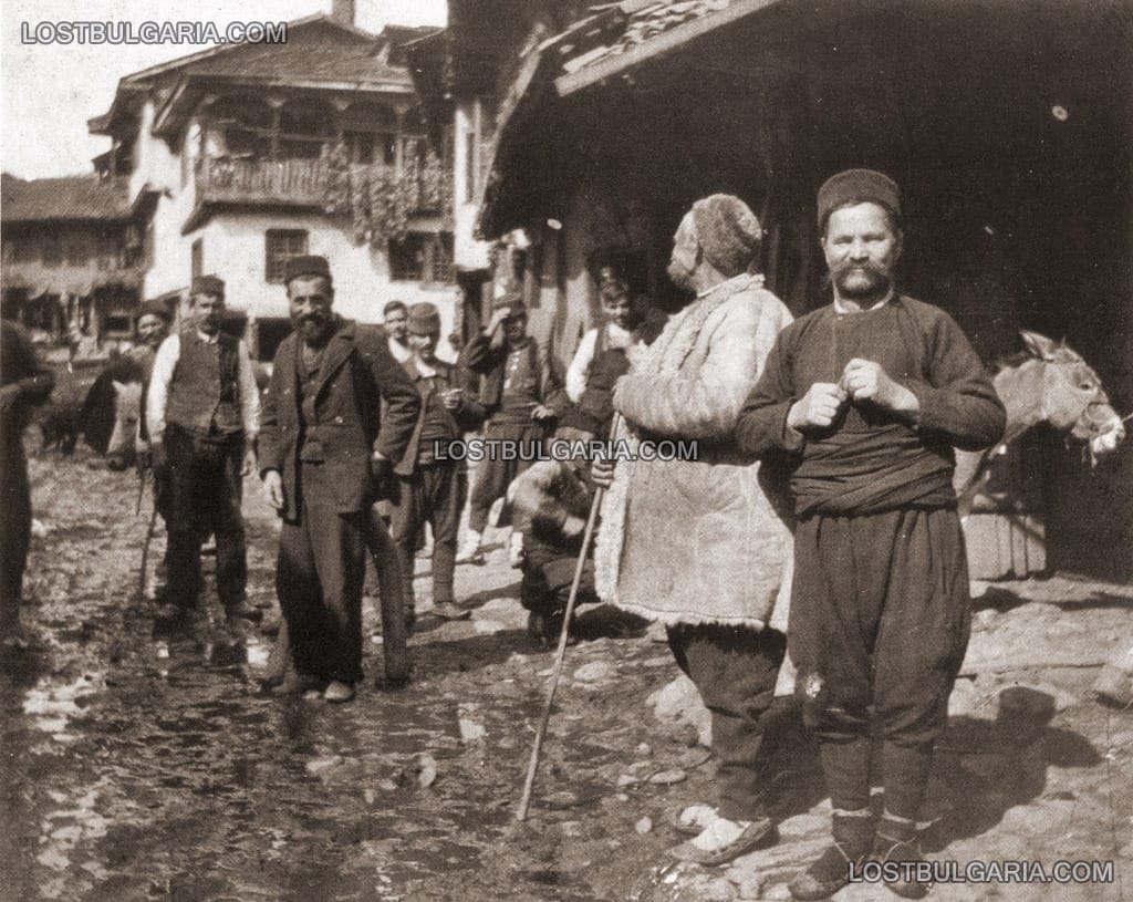Български селяни, началото на ХХ век