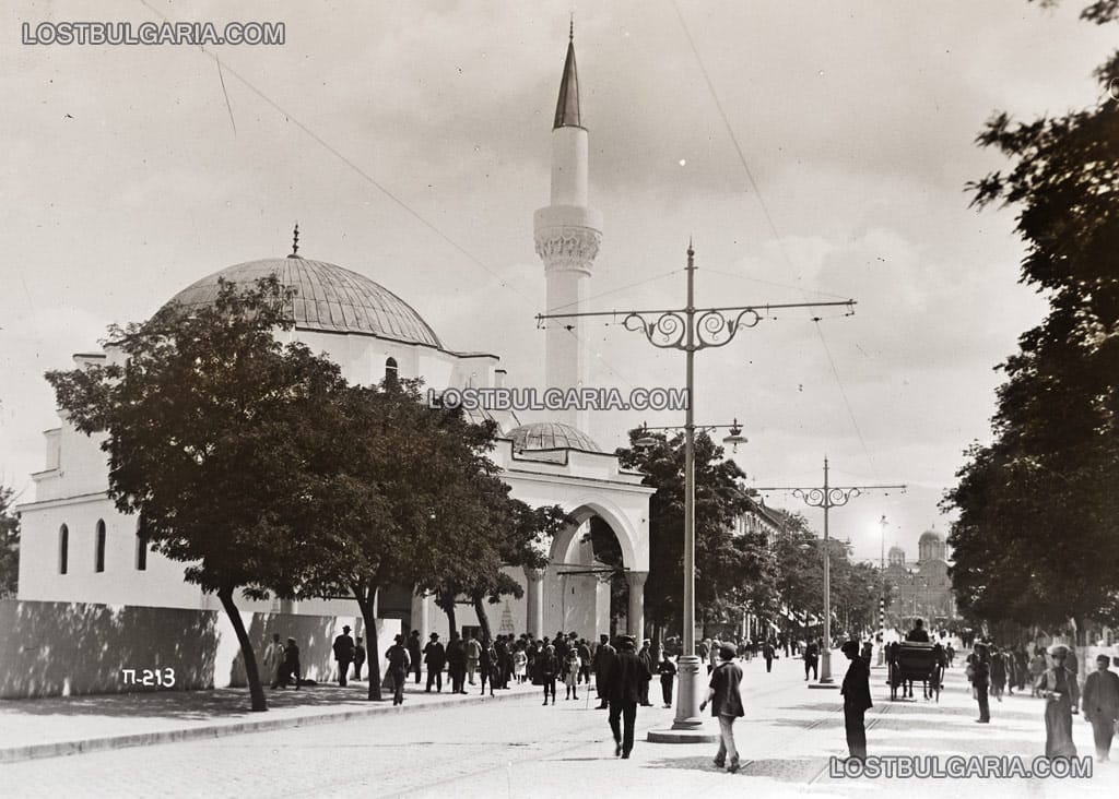 София, джамията Баня Баши, началото на ХХ век