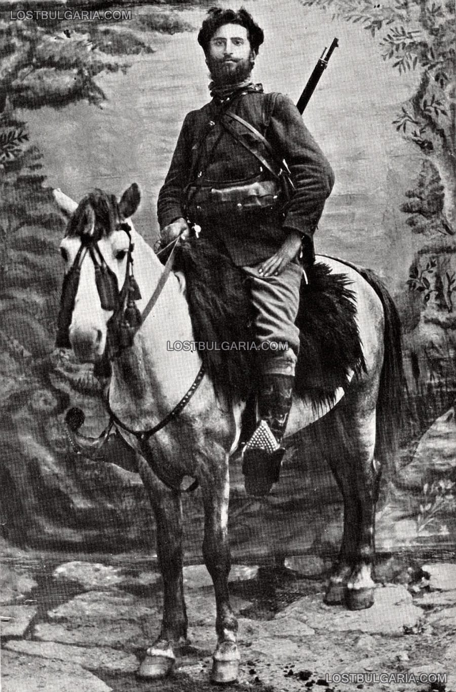 Воеводата Васил Чекаларов по време на окупацията на Клисура, 1903 г.