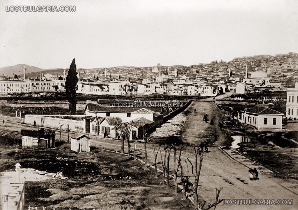 Солун, изглед към града, 1912г.