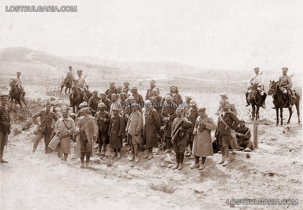 Френски военнопленници на българската войска