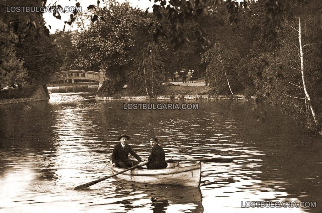 София, езерото Ариана, Борисовата градина 1929г.