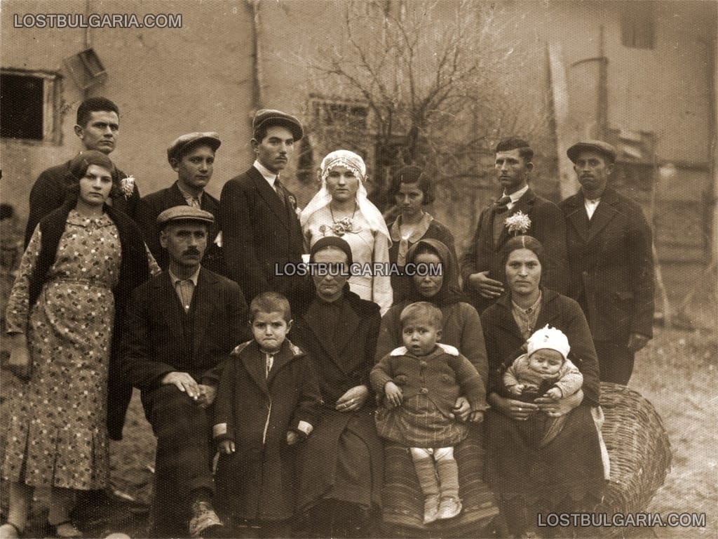 Сандански (Свети Врач), сватба в семейството на бежанци от Македония, 30-те години на ХХ век