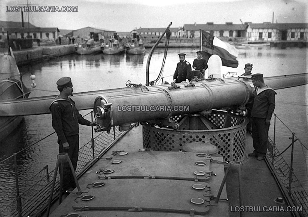 Българска флота, кърмовите торпедни апарати на миноносец тип "Дръзки", началото на ХХ век