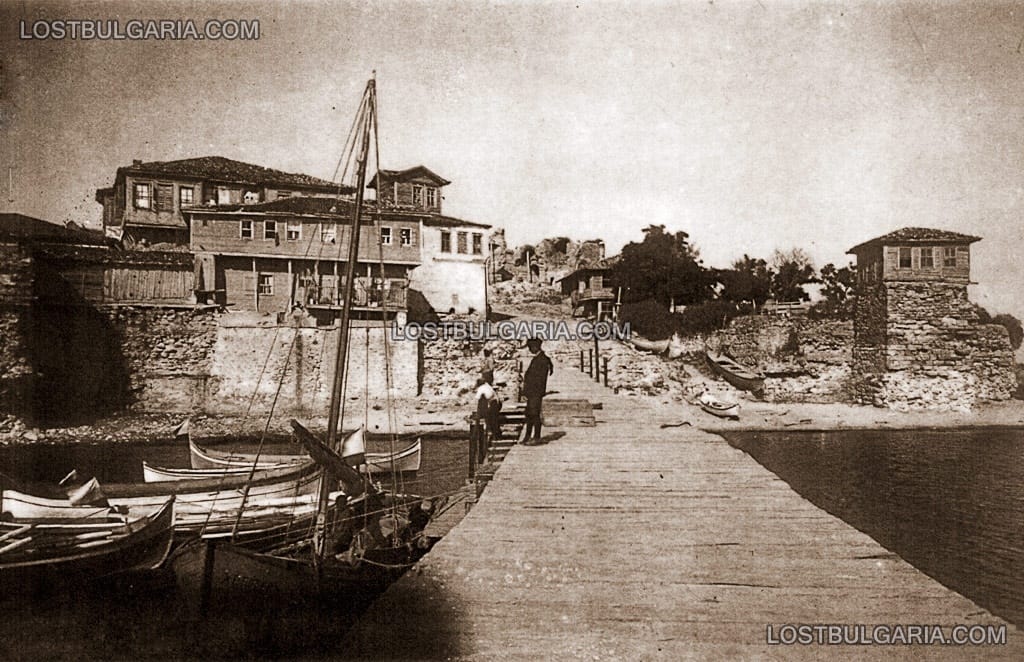 Несебър, пристанището, 20-те години на ХХ век