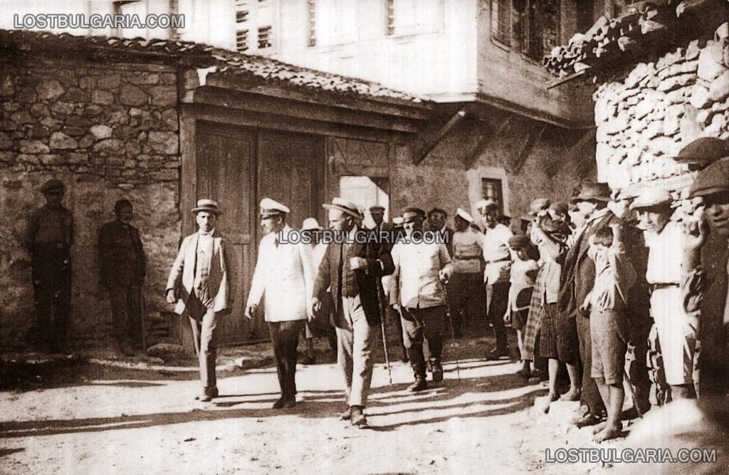 Н.В.Цар Борис III на посещение в Несебър, 30-те години на ХХ век