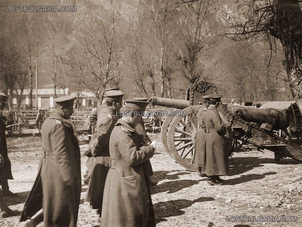 Оглед на съюзническата артилерия