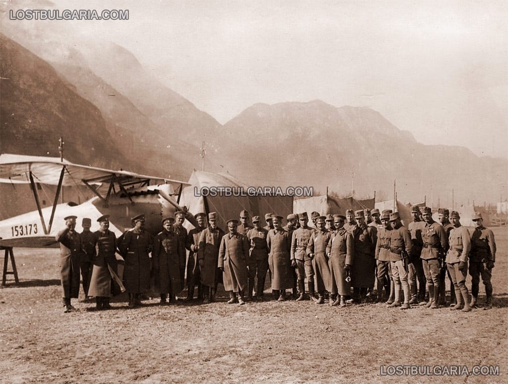 Със съюзническата авиация, Южните Алпи, 1916/17 г.