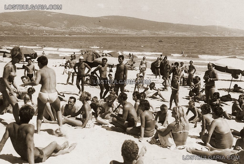 Плажът на Слънчев бряг, 60-те години на ХХ век