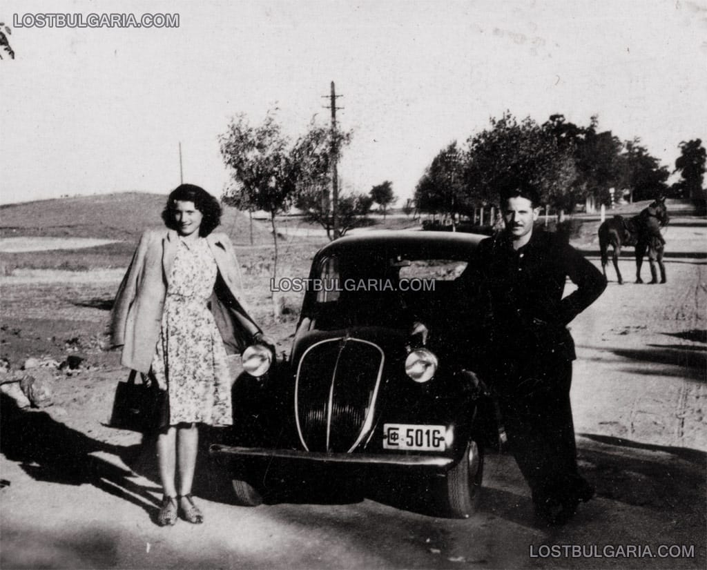 На път с автомобил Фиат Тополино (FIAT Topolino), 40-те години на ХХ век