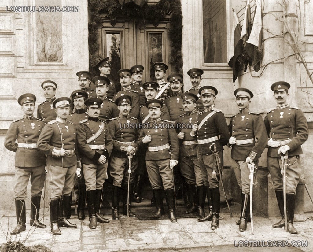 Офицери от Щаба на армията, 1915 г.