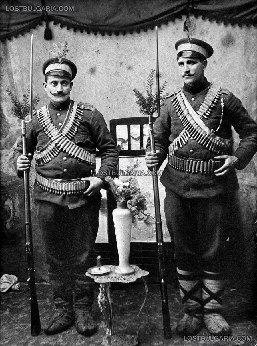 Варна, войници от Осми приморски полк, ноември 1912 г.