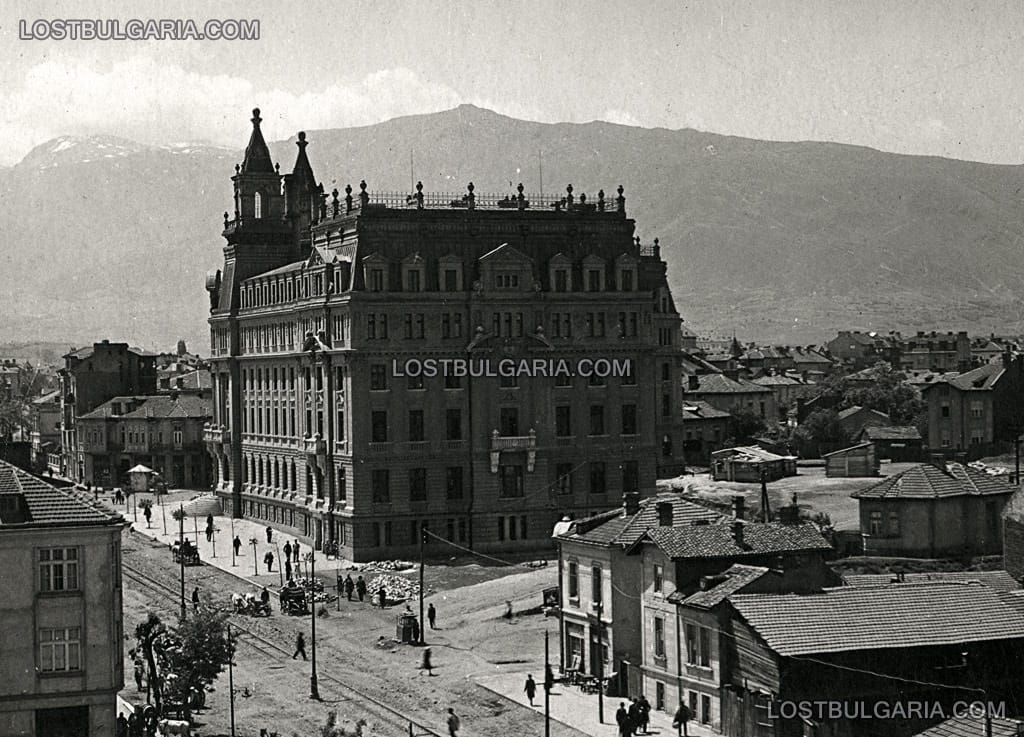 София, сградата на Окръжната палата - днес Министерство на земеделието, 20-те години на ХХ век