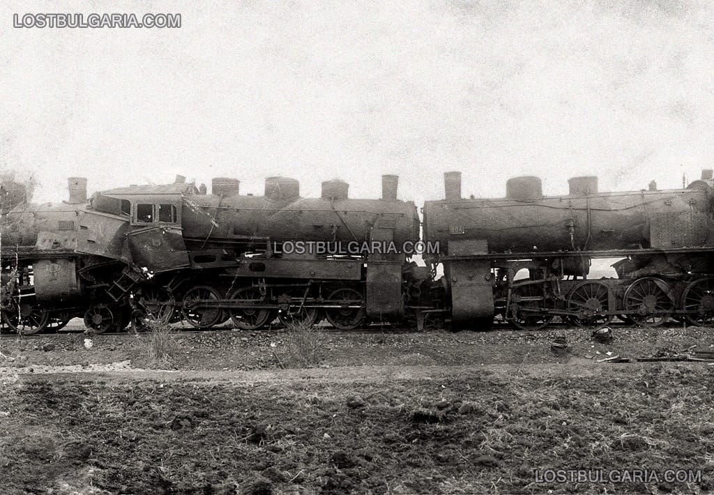 Локомотиви № 968 (серия 19 - 19.68), № 3012 (серия 49) и № 804 (серия 17 - 17.03). Катастрофата на товарните влакове №111А и №124 на входа на гара Милковица, 8 март 1924 г. Впоследствие двата локомотива № 968 и № 804 са възстановени и върнати в експлоатация, а тендерната машина № 3012 е бракувана и разкомплектована