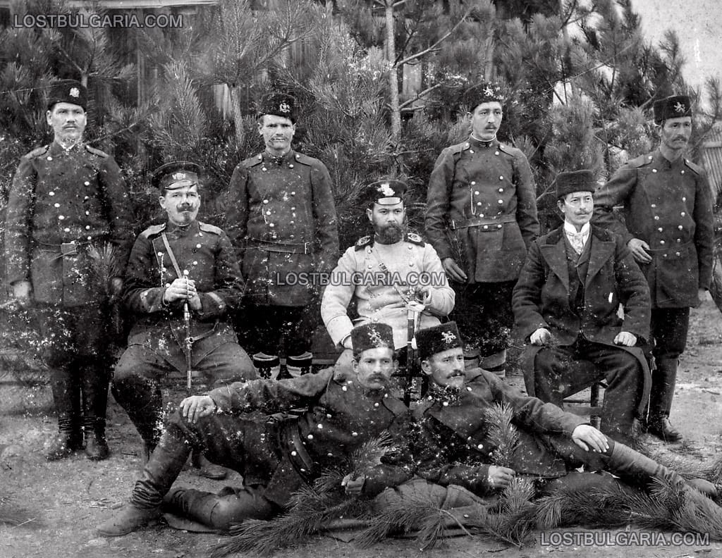 Горски пазачи от Управление на горите в Трън, около 1910 г.