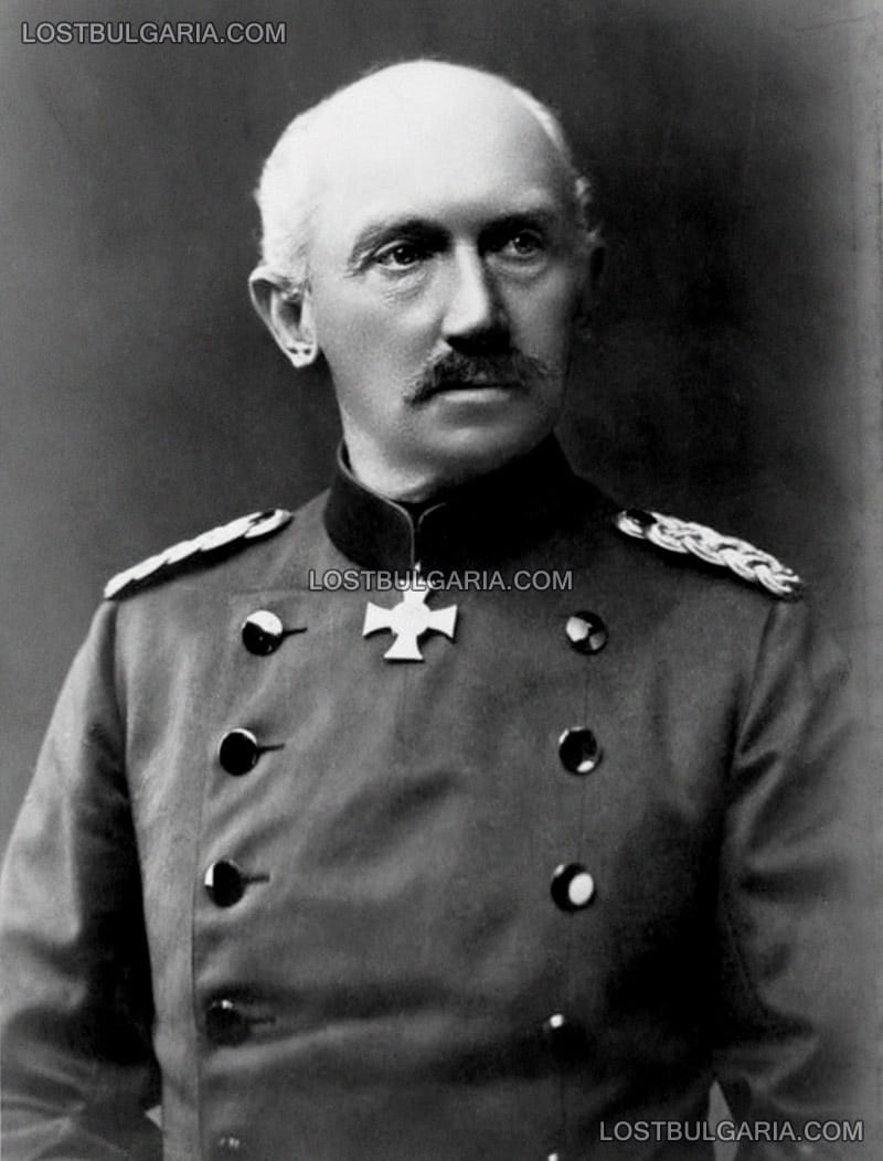 Генерал Ото фон Белов (General Otto von Below) -1857-1944, командващ съюзната армейска група "Белов" на Солунския фронт